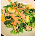 0もってぃん0's cooksnap of when they made ほうれん草の彩りサラダ.
