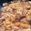 クックJC2TIO☆'s cooksnap of when they made 薄揚げと糸蒟蒻と豚肉の煮物.