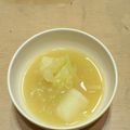 ラリー＆サラ's cooksnap of when they made 簡単キャベツde玉葱deじゃがいも味噌汁.