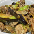 半熟王子's cooksnap of when they made 簡単！豚バラ焦がしネギとナス炒め.