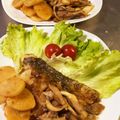 えんジェル's cooksnap of when they made タラのガリバタ醤油照り焼き★＋長芋しめじ.