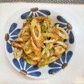 __おもち's cooksnap of when they made お弁当に♫♬ ちくわとネギのおかか炒め.