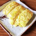 麻's cooksnap of when they made キャベツとチーズの卵焼き！.