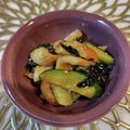 tikariri's cooksnap of when they made 竹輪とキュウリとワカメの辛味噌和え.