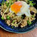 ☆さぶ☆☆'s cooksnap of when they made 簡単！茄子のそぼろ煮〜半熟卵のせ〜.