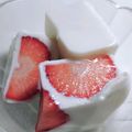 MIZU14's cooksnap of when they made 水なし濃厚♡牛乳寒天.