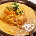 MizuhoBank's cooksnap of when they made 黒鯛のドームキャベツ クリームソース添え.