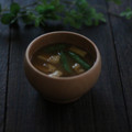 まろんかふぇ's cooksnap of when they made いんげんと油揚げの味噌汁.