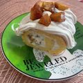 有喜穂's cooksnap of when they made カラメルさつまいものロールケーキ.