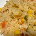 rink@'s cooksnap of when they made 炊飯器で簡単！ピラフ ミックスベジタブル.