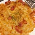KeumNae's cooksnap of when they made そうめんアレンジ★もちっカリッガレット.