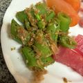 cookjen's cooksnap of when they made スナップえんどうのごまおかか和え.