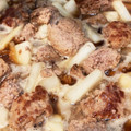 まみあつこころ's cooksnap of when they made 簡単♪メインに合挽き肉と大根の甘辛煮.
