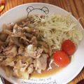 クックIK4DS8☆'s cooksnap of when they made 定食屋さんの味！旦那が絶賛！豚の生姜焼き.