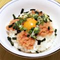まりっコぐらし's cooksnap of when they made 忘れられない明太子と卵の丼.