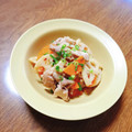 もふもふクロさん's cooksnap of when they made 豚肉と蓮根のにんにく味噌炒め.