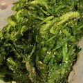 大熊猫さん's cooksnap of when they made 下茹ではレンジ♪♪簡単春菊の胡麻和え.