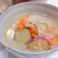 スチニャン's cooksnap of when they made さつまいも入り 豚汁.