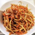 ☆nuu☆'s cooksnap of when they made 簡単！濃いめきんぴらごぼう.