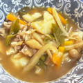 しましまもっぷ's cooksnap of when they made *とぅるんと軽い米粉のすいとん*.