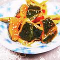 めみたん☆'s cooksnap of when they made ご飯に合う！カボチャとゴボウのほっこり煮.