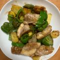 Sakingyo⭐︎'s cooksnap of when they made さつまいもと鶏モモのポン酢炒め.