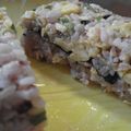 Apple_Home's cooksnap of when they made 洋風押寿司～塩鮭・卵・バジル♪.