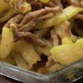 MULA's cooksnap of when they made 牛肉とセロリの粒マスタード炒めレモン風味.