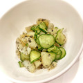 悠LOVE航's cooksnap of when they made 新じゃがときゅうりのごまあえ.
