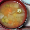 だぁしま's cooksnap of when they made 簡単♪とろとろオクラのスープ.