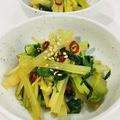 かなぽん☆☆'s cooksnap of when they made うちの自慢料理♪セロリのきんぴら風♪.