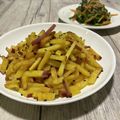 まくのうち's cooksnap of when they made 簡単美味しい♪さつま芋のきんぴら.