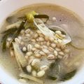 お塩と砂糖's cooksnap of when they made ダイエット◎もち麦の鶏塩こうじスープ.