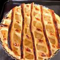 カプトモ's cooksnap of when they made らぽっぽ風⁈簡単ポテトアップルパイ！.