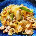 クックDGCFO3☆'s cooksnap of when they made ■ピリ辛は旨い！豚ひき肉と春雨の炒め物■.