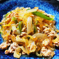 クックDGCFO3☆'s cooksnap of when they made ■ピリ辛は旨い！豚ひき肉と春雨の炒め物■.