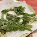 akipopc's cooksnap of when they made 菜の花のサクサク天ぷら.