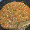 まぶいちゃん's cooksnap of when they made 簡単絶品★我が家のチーズinミートソース.