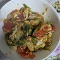 kyokoha's cooksnap of when they made トマトとキャベツの卵炒め.