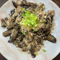 240915's cooksnap of when they made ナスと舞茸のポン酢炒め.
