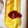 Ｎよんよん's cooksnap of when they made 韓国発！ワンパンオムレツトースト.