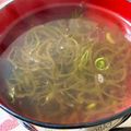 こるくぼーど's cooksnap of when they made もずくスープ.