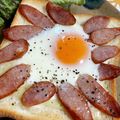 クックＦ8ＪＷ40☆'s cooksnap of when they made ソーセージエッグチーズトースト.