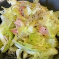 MizuhoBank's cooksnap of when they made さっぱり＆コクあり♬春キャベツのサラダ.