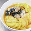 クックUR9L2V☆'s cooksnap of when they made 鯖缶と丸ごとキャベツdeヘルシー鍋♡.