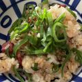 kanana1211's cooksnap of when they made マヨパワー★卵なしで簡単パラパラ炒飯★.