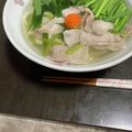 タムカナ's cooksnap of when they made 【卯月製麺】豚バラとニラの煮込みうどん.