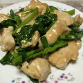 chocoraママ's cooksnap of when they made 簡単！むね肉と小松菜のとろみ中華炒め.