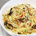 クックUR9L2V☆'s cooksnap of when they made 再現！蒸し鶏と胡麻のさっぱり春雨サラダ.
