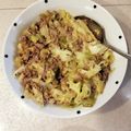 マ行のママ's cooksnap of when they made 5分夕食★大量キャベツ&ミンチガリバター.